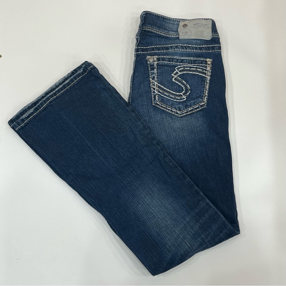Silver Suki Bootcut Jeans - Size 28W/32L